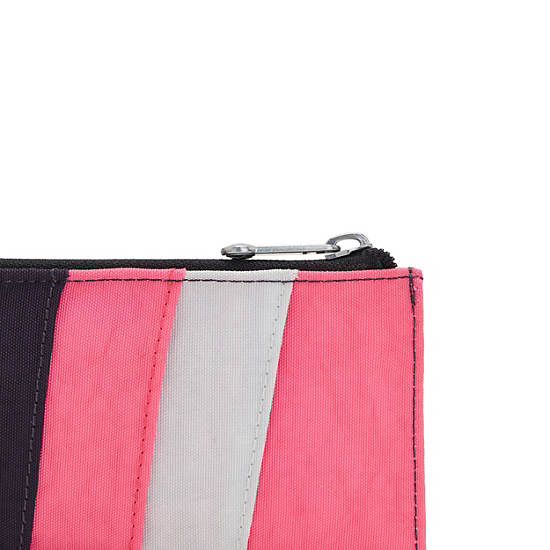 Kipling BrionClassic Card Case Bags Pink Purple Block | AU 2050WN